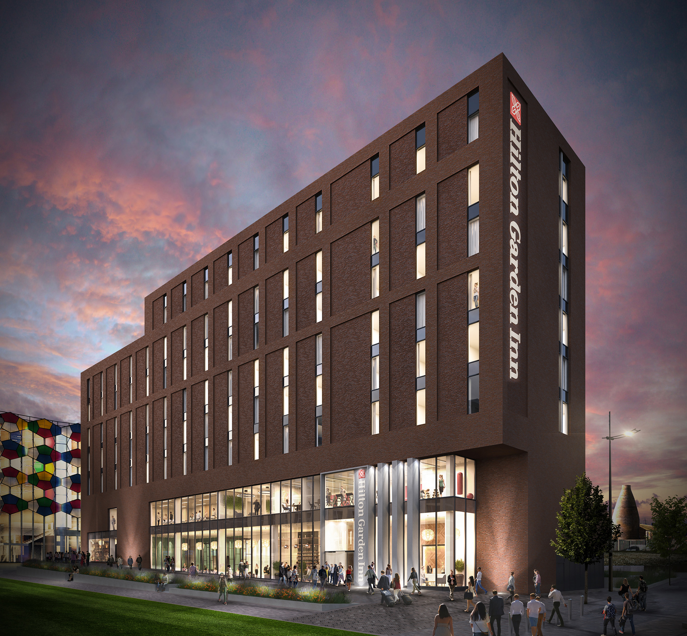 Plans Approved for Manchester based Genr8’s Hilton Garden Inn at Smithfield Stoke-on-Trent