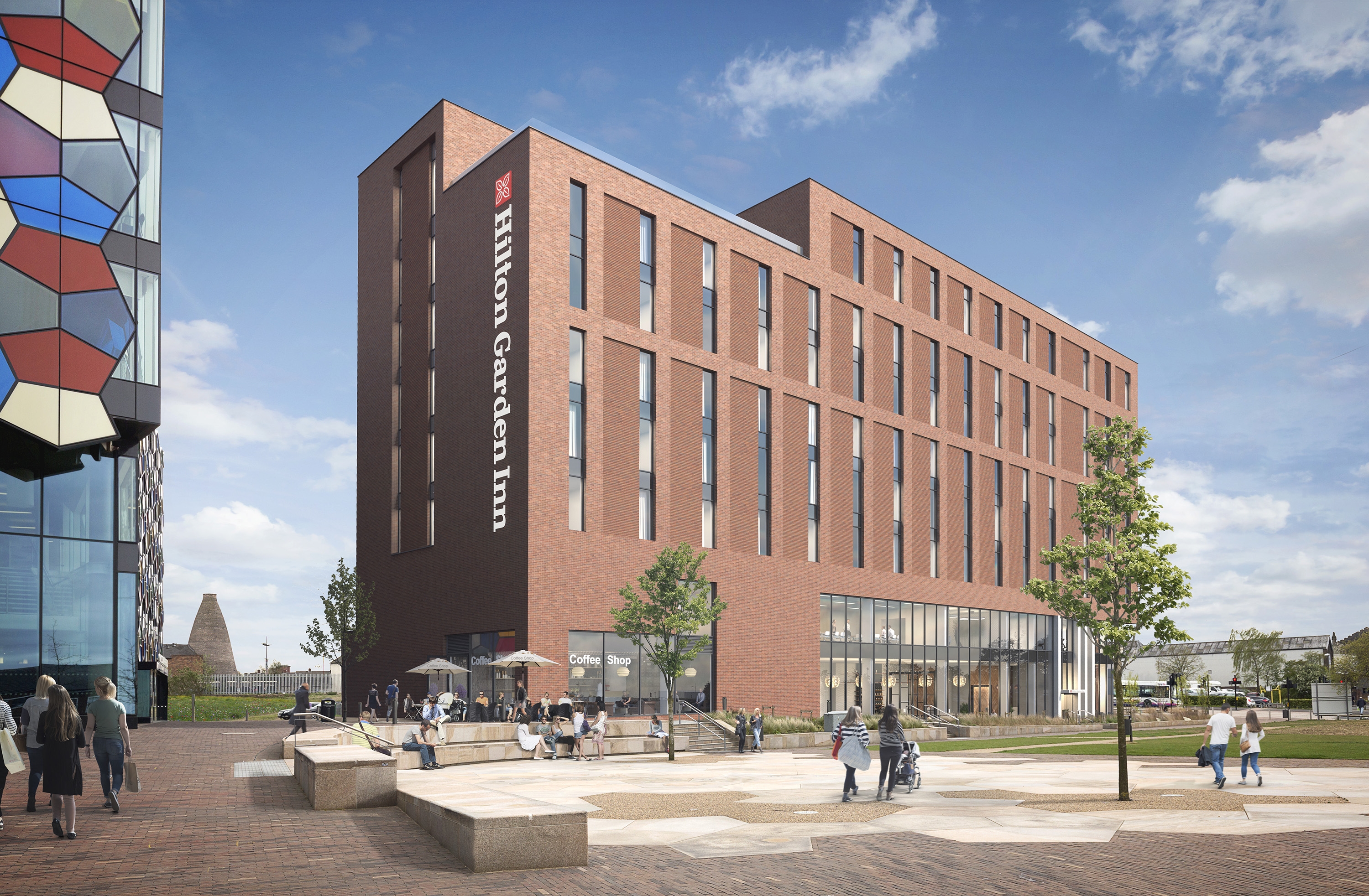 Planning Submitted for Hilton Garden Inn at Genr8’s Smithfield, Stoke-on-Trent