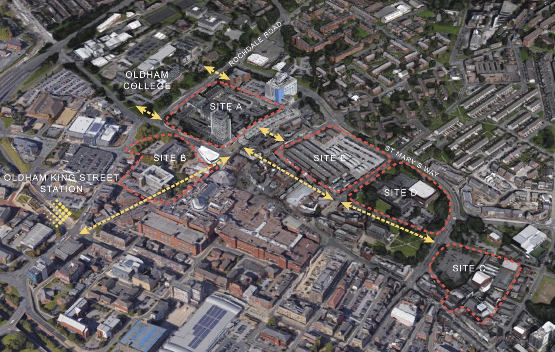 Oldham’s £350m Town Centre Regeneration Scheme Procurement Path Set to be Approved